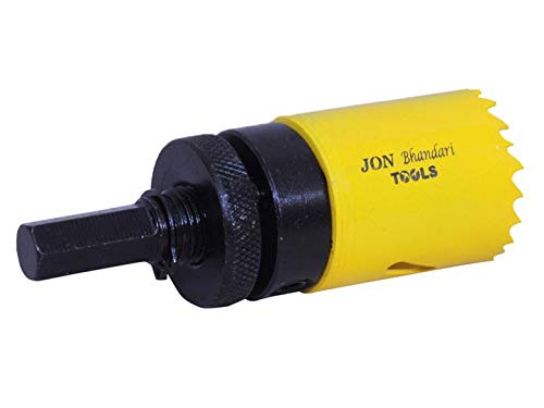 Jon Bhandari Tools 38mm Bi-Metal Hole Saw Cutter – HSS (High Speed Steel) Blade, Heavy Duty Metal Cutting Hole Cutter for Iron, Steel, Aluminium – Compatible with Power Drills & Rotary Tools - Image 4