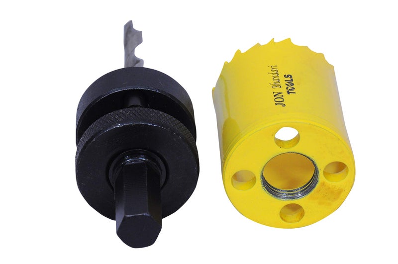 Jon Bhandari Tools 38mm Bi-Metal Hole Saw Cutter – HSS (High Speed Steel) Blade, Heavy Duty Metal Cutting Hole Cutter for Iron, Steel, Aluminium – Compatible with Power Drills & Rotary Tools - Image 3