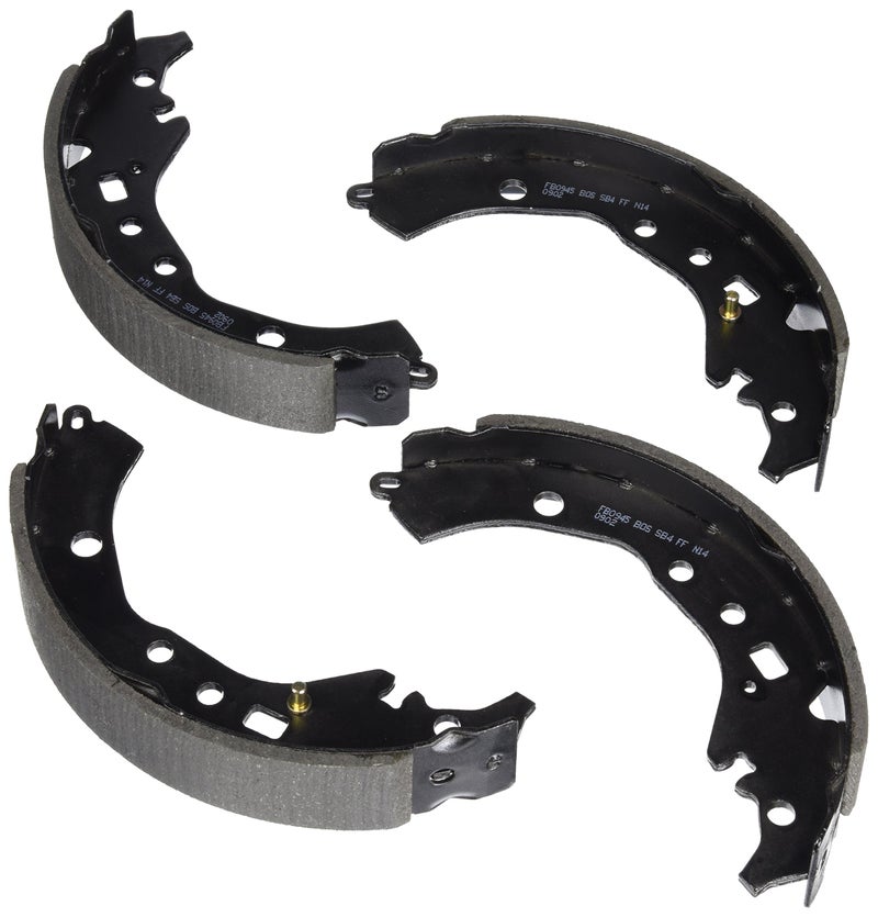 BOSCH BS945 Blue Drum Brake Shoe Set Compatible With Select Scion iQ xD Toyota Corolla Prius C