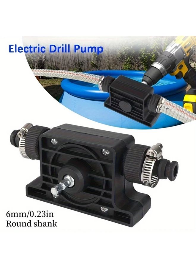 1pc DC Electric Self Priming Centrifugal Water Pump Hand Drill Suction Drainage Pump - Image 2
