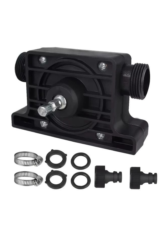 1pc DC Electric Self Priming Centrifugal Water Pump Hand Drill Suction Drainage Pump - Image 1