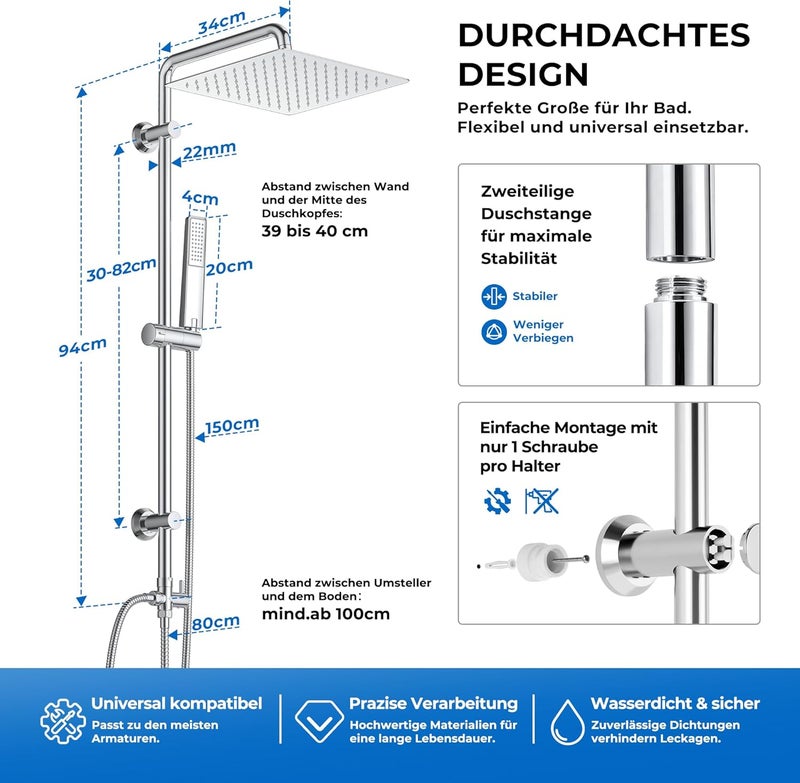 نظام دش كروم Görbach YT-E2020CP - Image 4