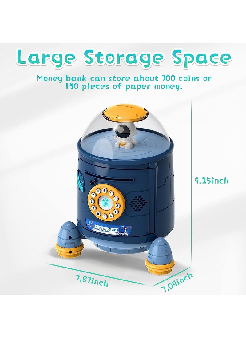 Generic - Money Bank Cash Auto Scroll Paper Money Saving Electronic Bank ATM Password Coin Bank Best Gifts Idea for Kids Safe Bank - Image 1