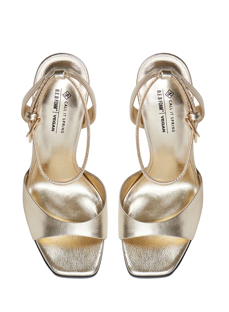 CALL IT SPRING Casual Heeled Ankle Strap Sandals