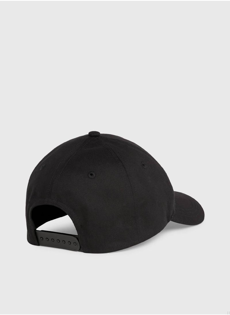 Calvin Klein Jeans - Men's Twill Logo Cap -  organic cotton twill, Black - Image 1