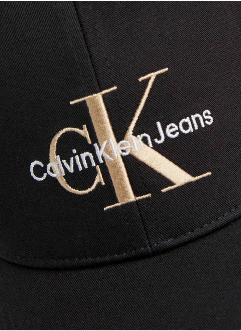 Calvin Klein Jeans - Men's Twill Logo Cap -  organic cotton twill, Black - Image 1