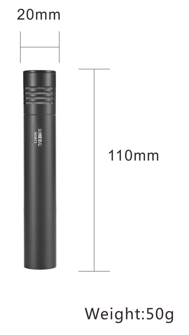 HEIMU Professional Condenser Microphone (Condenser Mic) - Image 3