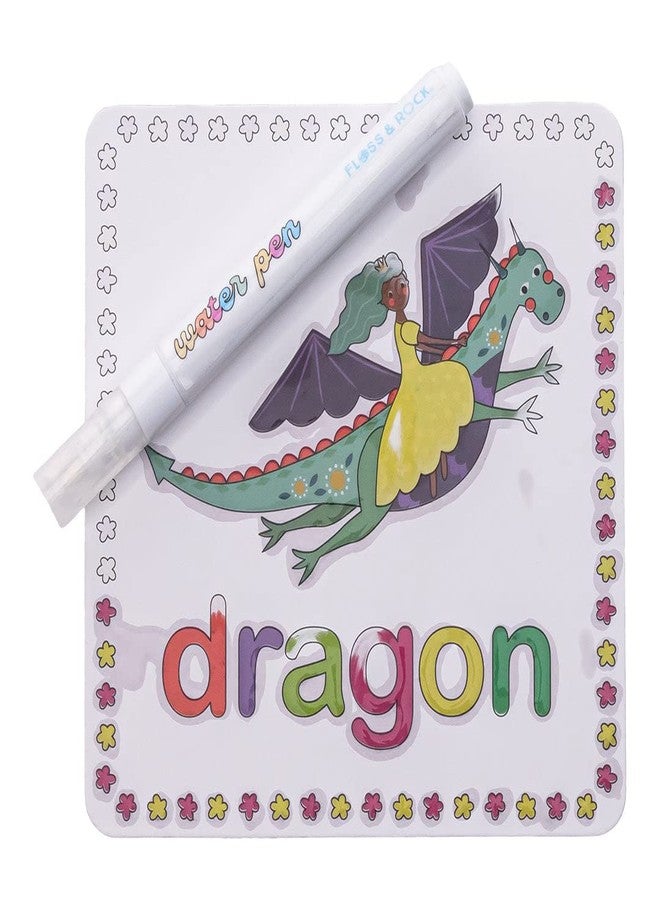 Floss & Rock Fairy Tale Colour Changing Water Pen and 10 Cards, Kids Activity Book - Image 5
