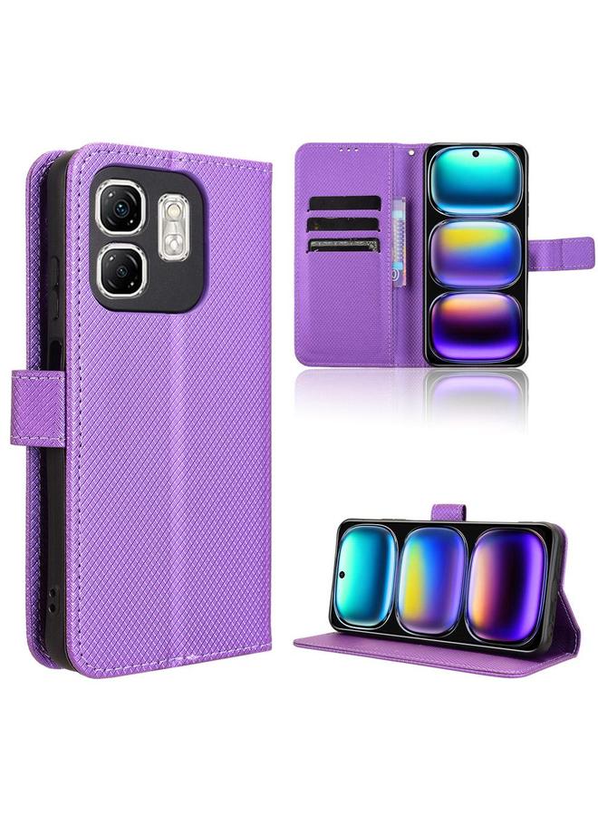 اس-توب جراب لهاتف Infinix Hot 50i 4G / Smart 9 4G جراب هاتف جلدي بنسيج ماسي - Image 1