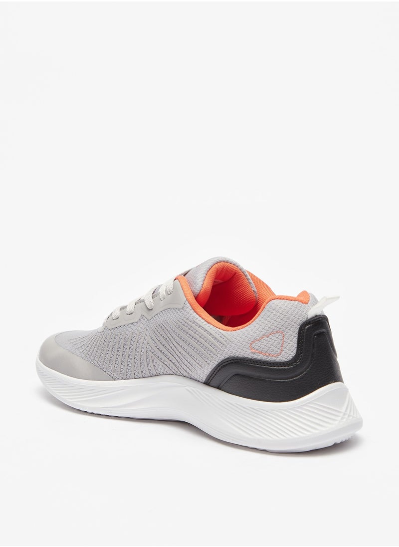 Kappa Kappa Men'S Logo Print Sports Shoes With Lace-Up Closure  - Image 3