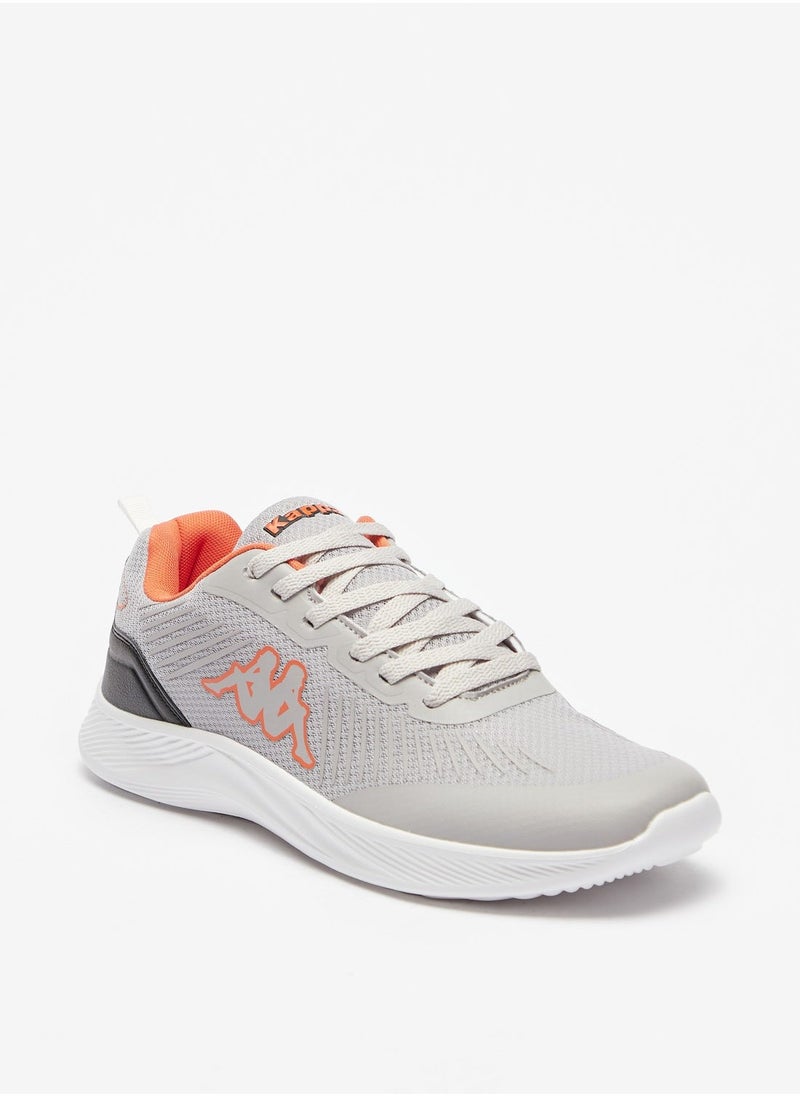 Kappa Kappa Men'S Logo Print Sports Shoes With Lace-Up Closure  - Image 1