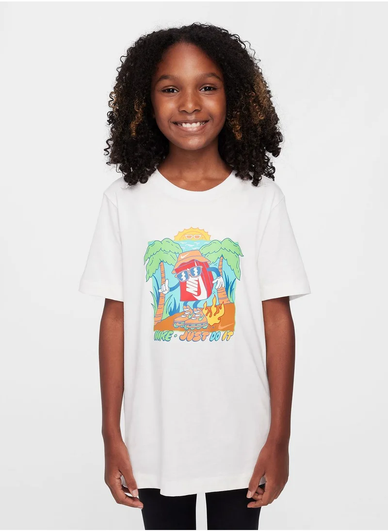 نايكي Kids Nsw Boxy 3 T-Shirt