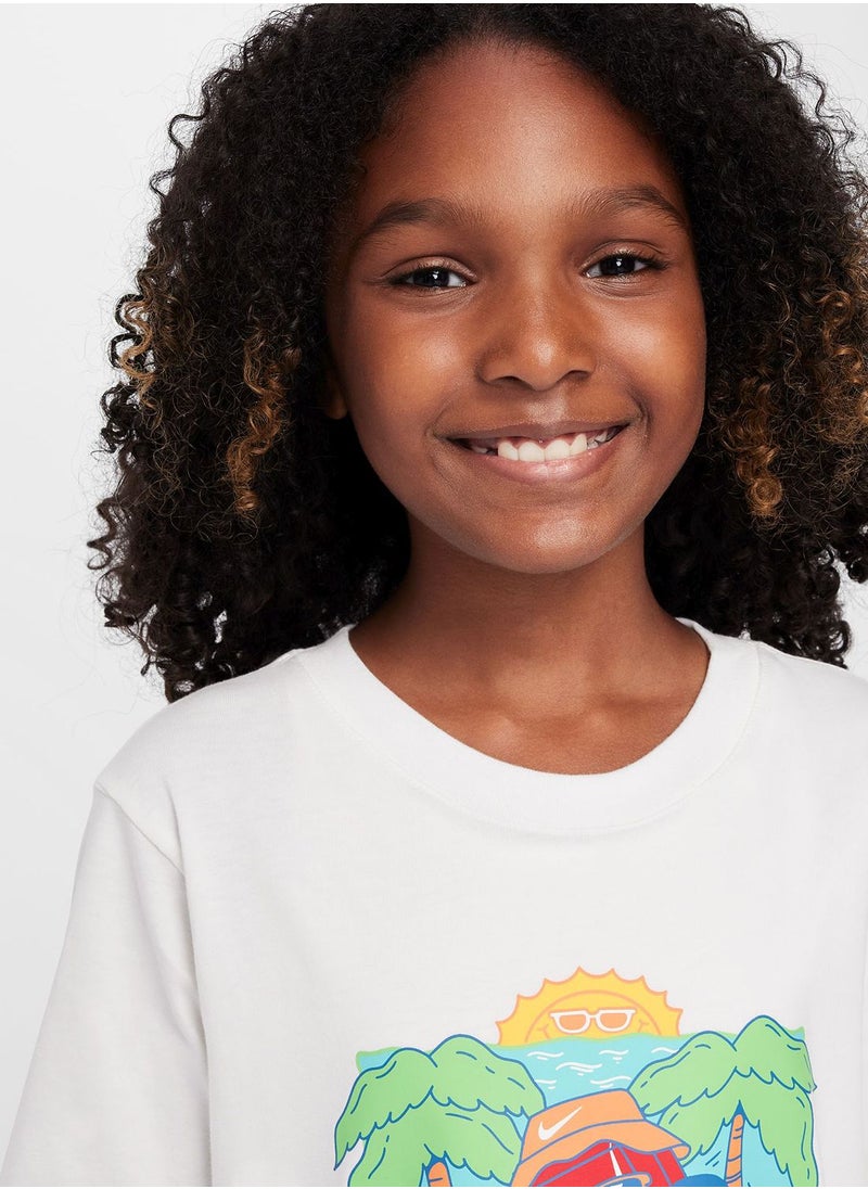 Nike - Kids Nsw Boxy 3 T-Shirt - Image 1