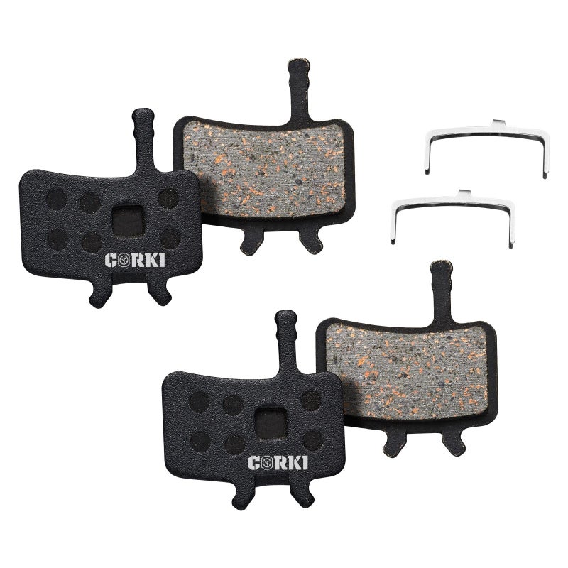 corki 2 Pairs Bicycle Semi-Metallic Disc Brake Pads for Avid BB7 Juicy 3 5 7 - Image 5