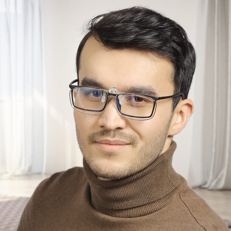 LUFF Reading Glasses Clip Anti-blue light Magnifying Glass Portable Clips(1.5X) - Image 4