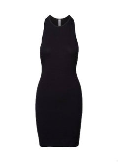 CALVIN KLEIN Women's Beach Dress - Intense Power -  cotton stretch jersey, Black  - Image 1
