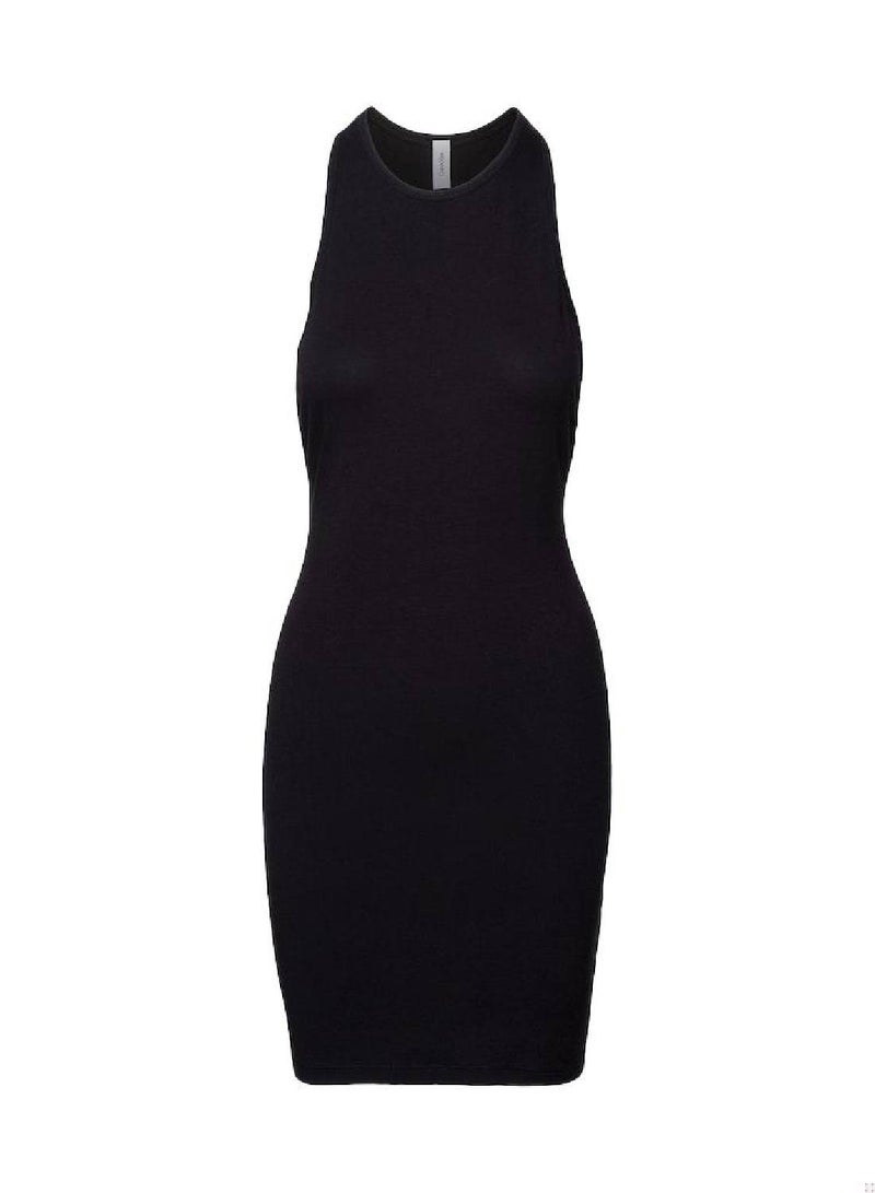 CALVIN KLEIN Women's Beach Dress - Intense Power -  cotton stretch jersey, Black - Image 1