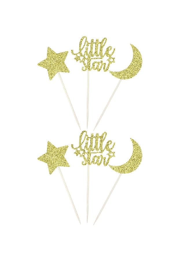 ThePartyPopper Little Star Cupcake Toppers  - Image 4