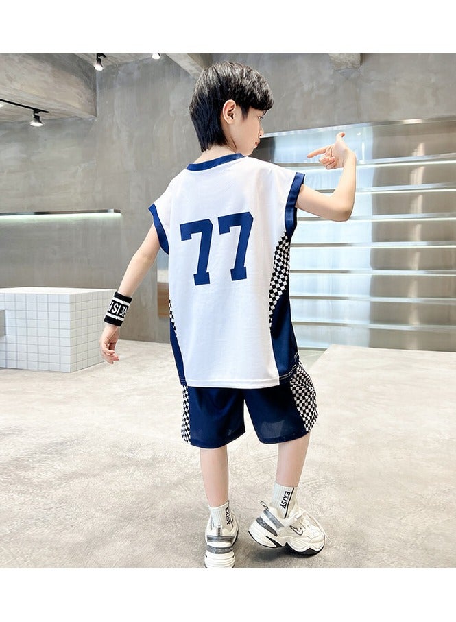 KUYING New Children's Basketball Suit Set  - Image 3