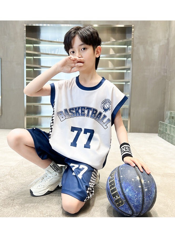 KUYING New Children's Basketball Suit Set  - Image 5