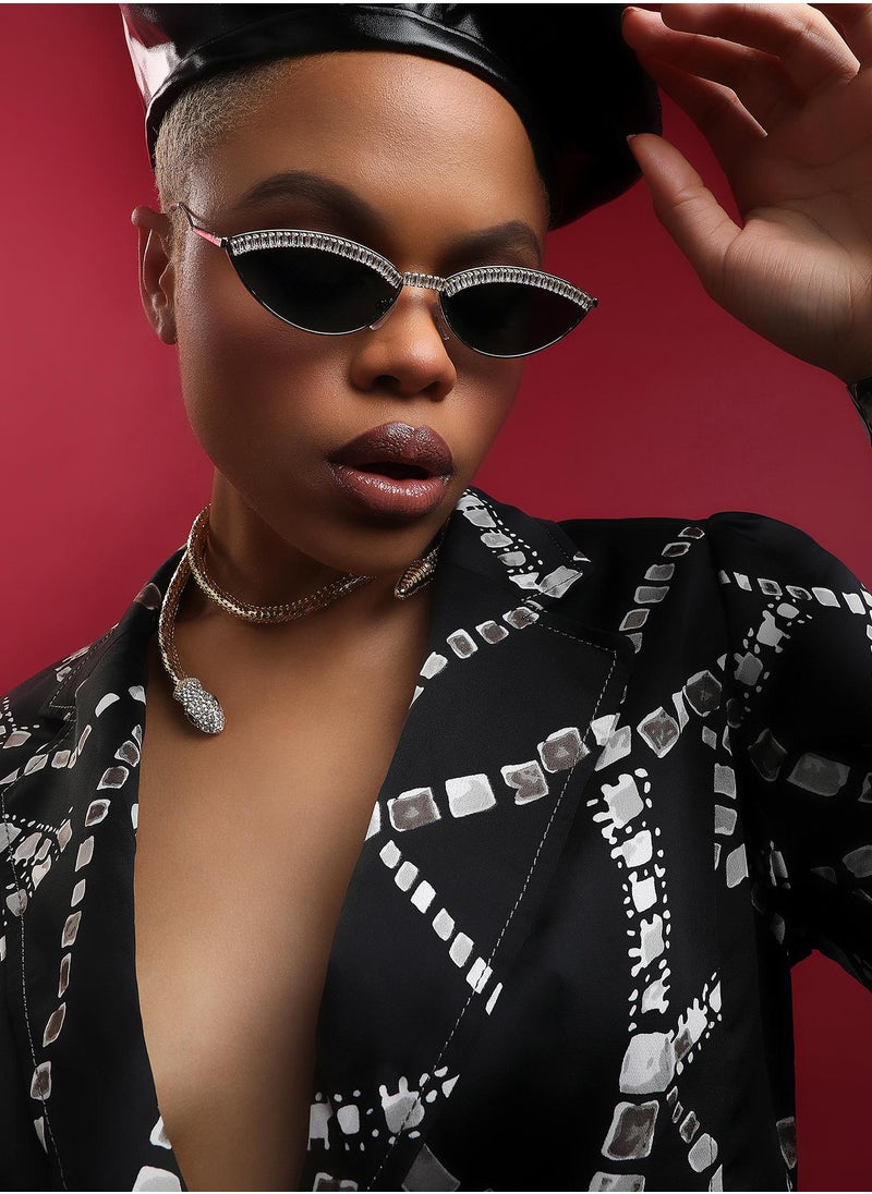 Women Cateye Sunglasses With UV Protected Lens