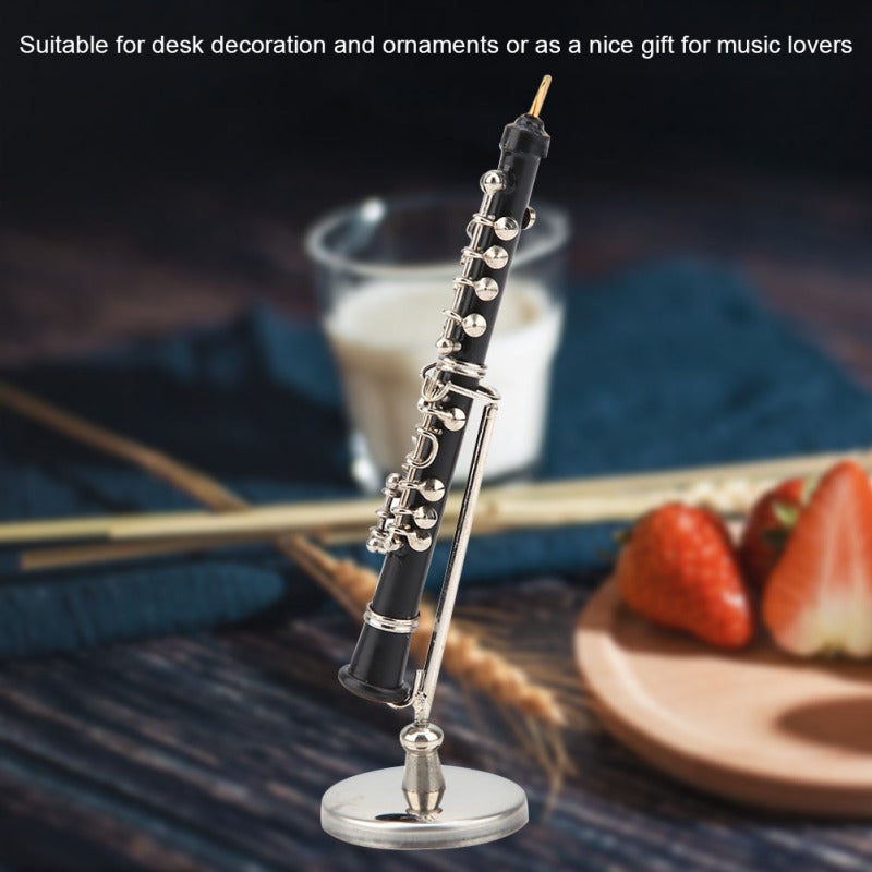 Mini Oboe Model Musical Instrument Ornaments Decoration Display Gifts - Image 2
