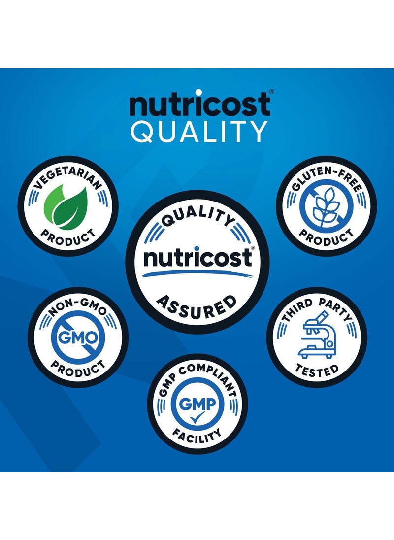 Nutricost - Creatine Monohydrate, Micronized Creatine Monohydrate, 5G Creatine Monohydrate Per Serving, 76 Servings, 500G Per Container, Fruit Punch, Net Wt. 17.9 Oz, (1.1 LB)500 G - Image 1