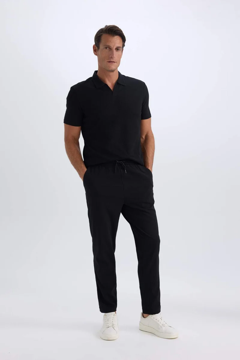 Defacto Slim Fit Short Sleeve Polo T-Shirt