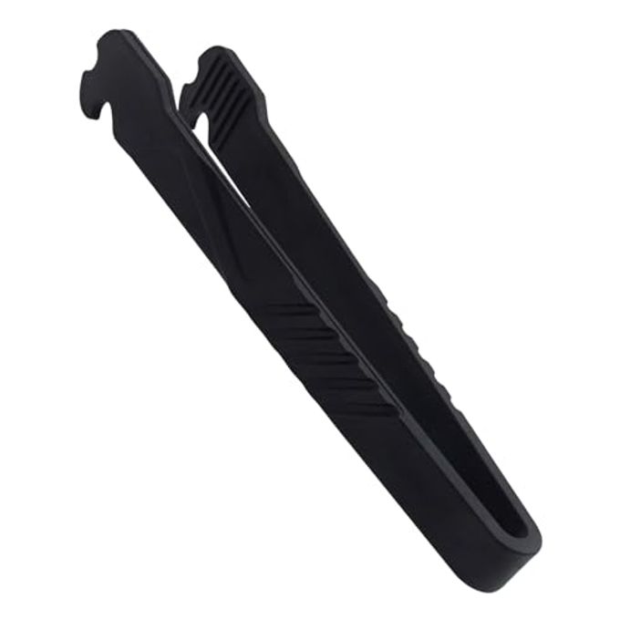 KIBBEH Multifunctional Rack Push and Pull Tool - Ideal Oven Rack Tool for Toaster, Air Fryer, Convection Oven (Black)