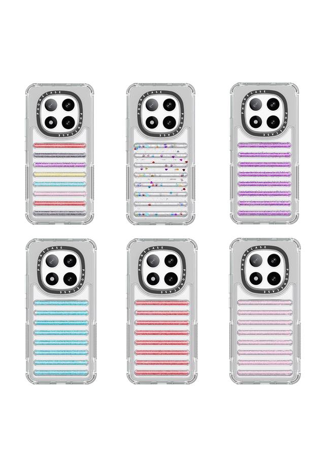 S-TOP Case For Redmi Note 14 Pro+ 5G Capsule Glitter TPU Hybrid PC Airbag Phone Case - Image 2