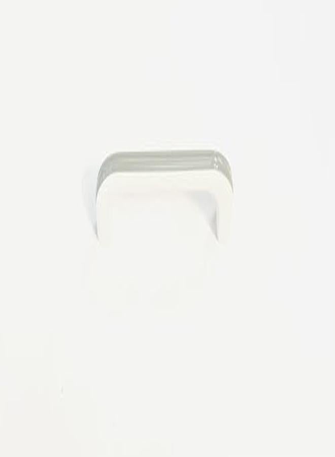 Kitchen Cabinet Handle Zipper Handle White In Gray Spanish Made Size 70Ml 7Cm Handle Height 2Cm - Image 1