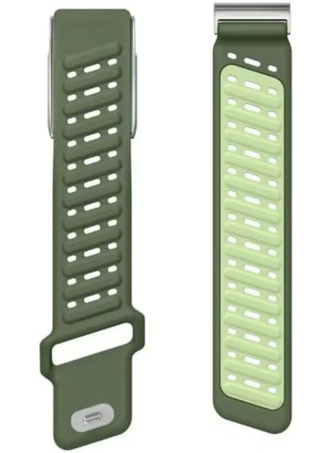 سوار رياضي من السيليكون متوافق مع جهاز WHOOP 5.0 - سوار معصم بديل قابل للتعديل، يسمح بمرور الهواء، ومقاوم للماء، للرجال والنساء - Image 2
