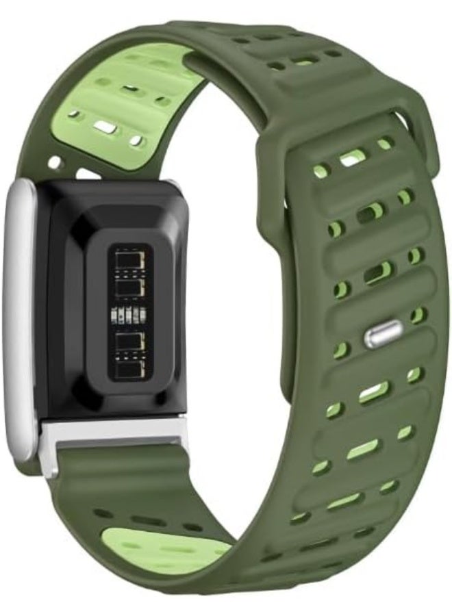 سوار رياضي من السيليكون متوافق مع جهاز WHOOP 5.0 - سوار معصم بديل قابل للتعديل، يسمح بمرور الهواء، ومقاوم للماء، للرجال والنساء - Image 3