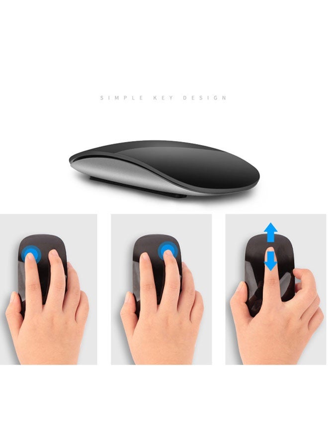 Mouse (Wireless, Rechargable) - Silver - Image 2