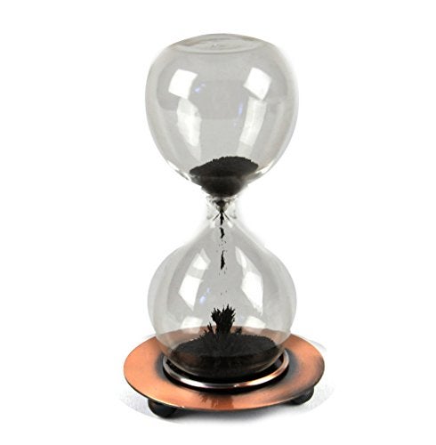 FT Magnetic Sand Timer Hourglass Sculpture