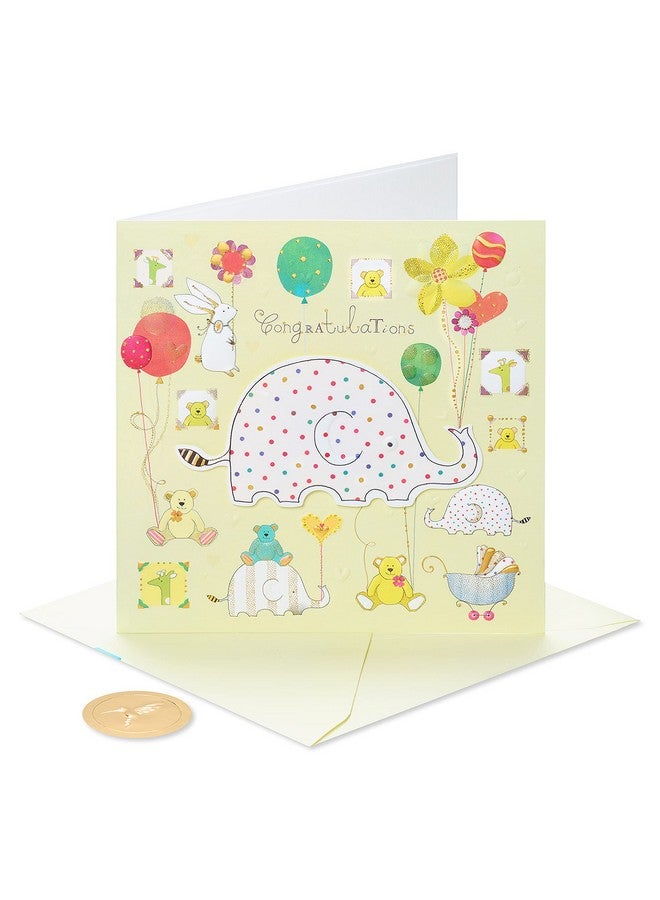 Papyrus New Baby Card Designed By House Of Turnowsky (Warm And Happy Wishes) - Image 4