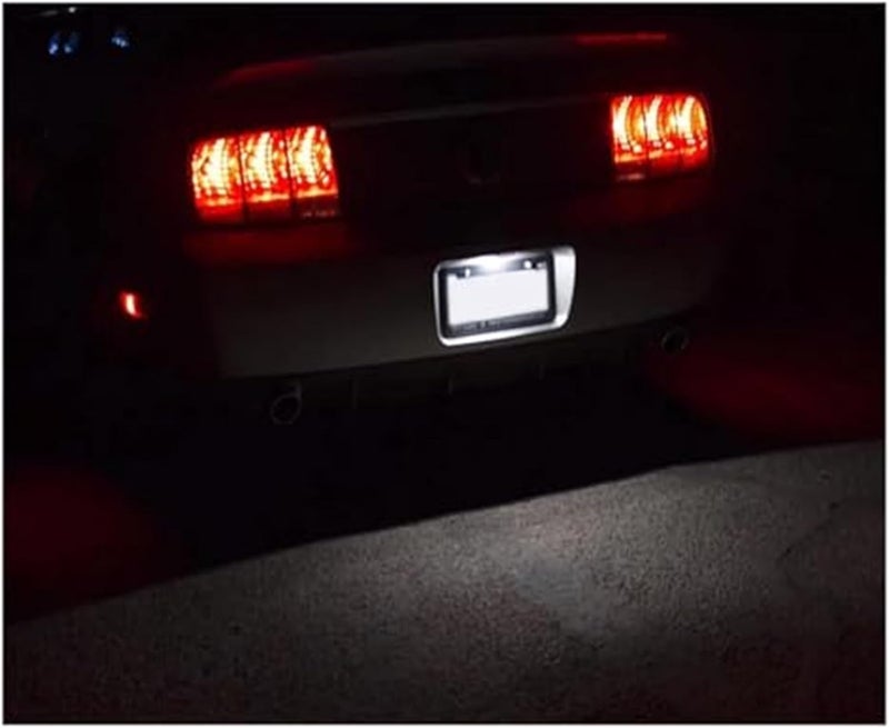 DEMULAX White License Plate Lamp for Ford Mustang 2005-2009 - Image 3