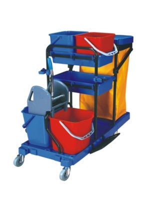 Cleaning cart with high-quality wheels, multiple shelves and stores - pzsku/Z095CA56C3514028CFD39Z/45/_/1727882736/3f29f0c9-4a96-4b0c-bfe7-0f0f6840e97c