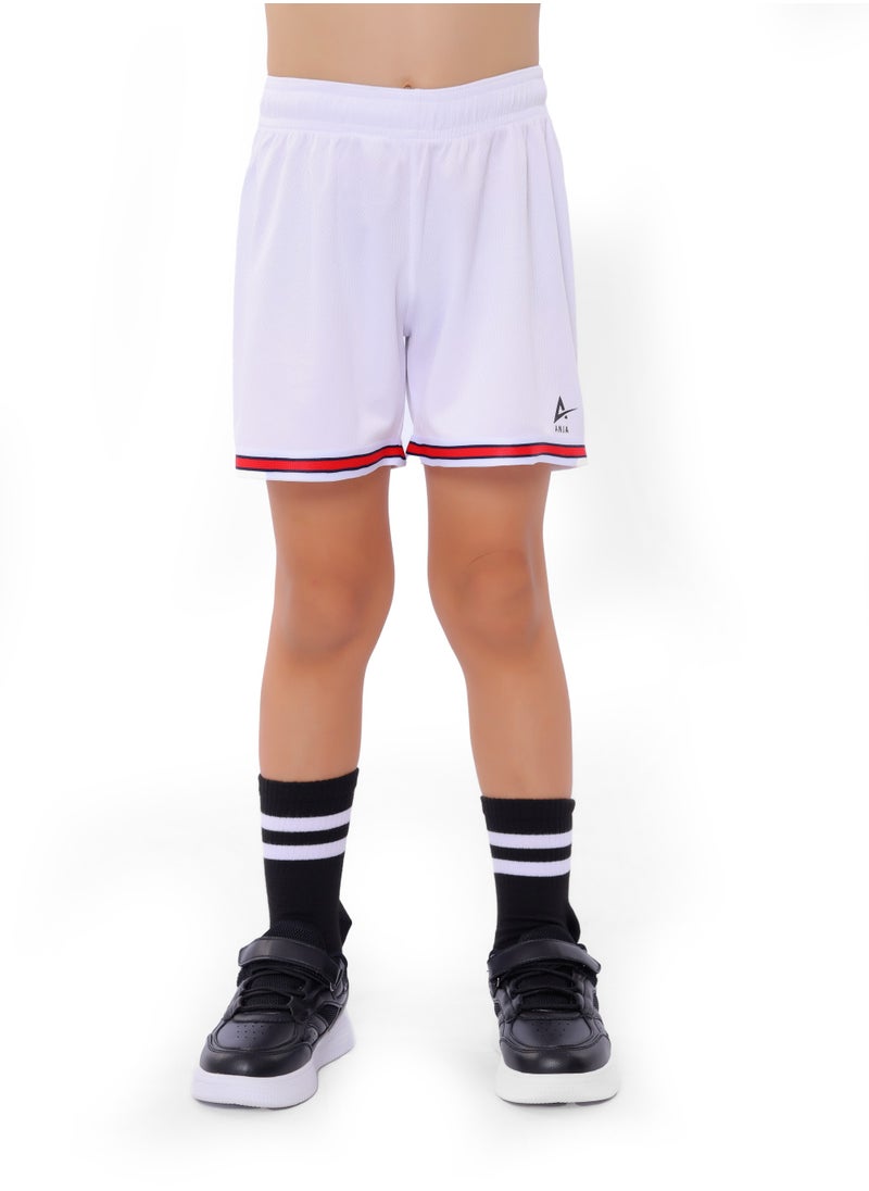 Boys' White Basketball Shorts – Comfortable, Breathable Fabric - pzsku/Z095CAC8395C18949C9A0Z/45/_/1740121815/6db23cf9-4b51-4ff5-8031-e66386154b5f