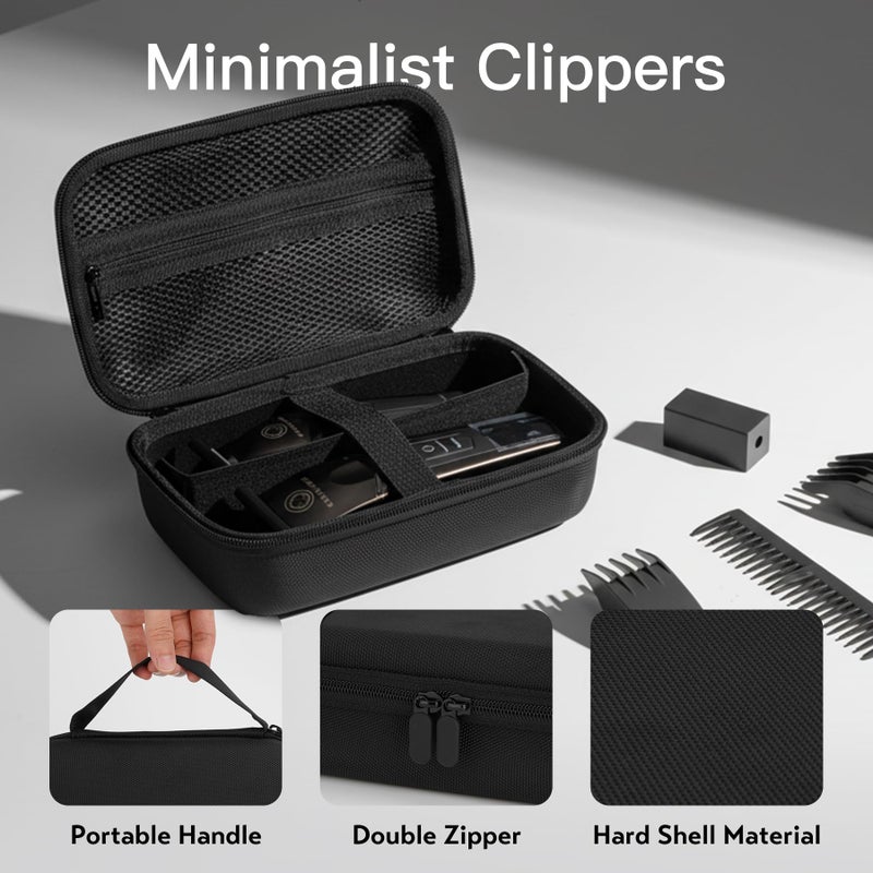 SMYV Barber Bags for Clippers and Supplies, Mens Hair Trimmers Box, Portable Clipper Storage Case for Barber Accessories (Case Only) - Image 4