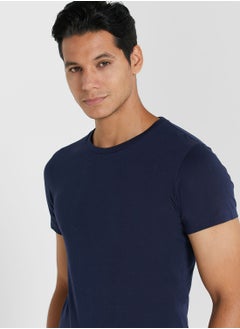 POLO RALPH LAUREN 2 Pack Essential Crew Neck T-Shirt  - Image 5