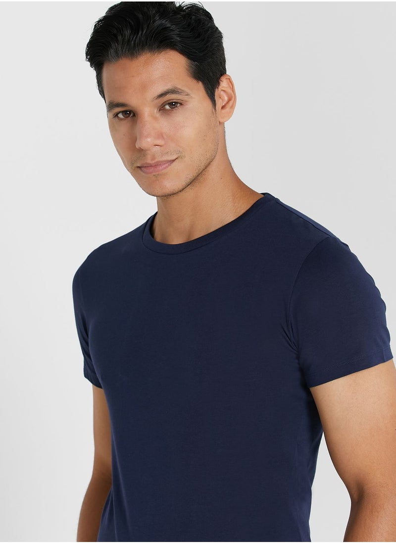 POLO RALPH LAUREN 2 Pack Essential Crew Neck T-Shirt  - Image 5