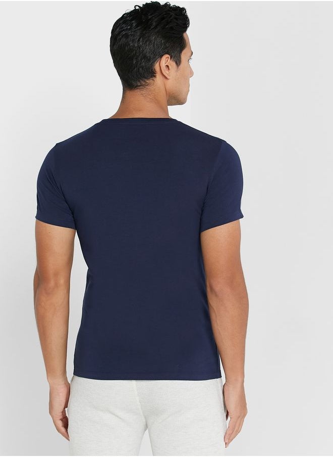 POLO RALPH LAUREN 2 Pack Essential Crew Neck T-Shirt  - Image 4