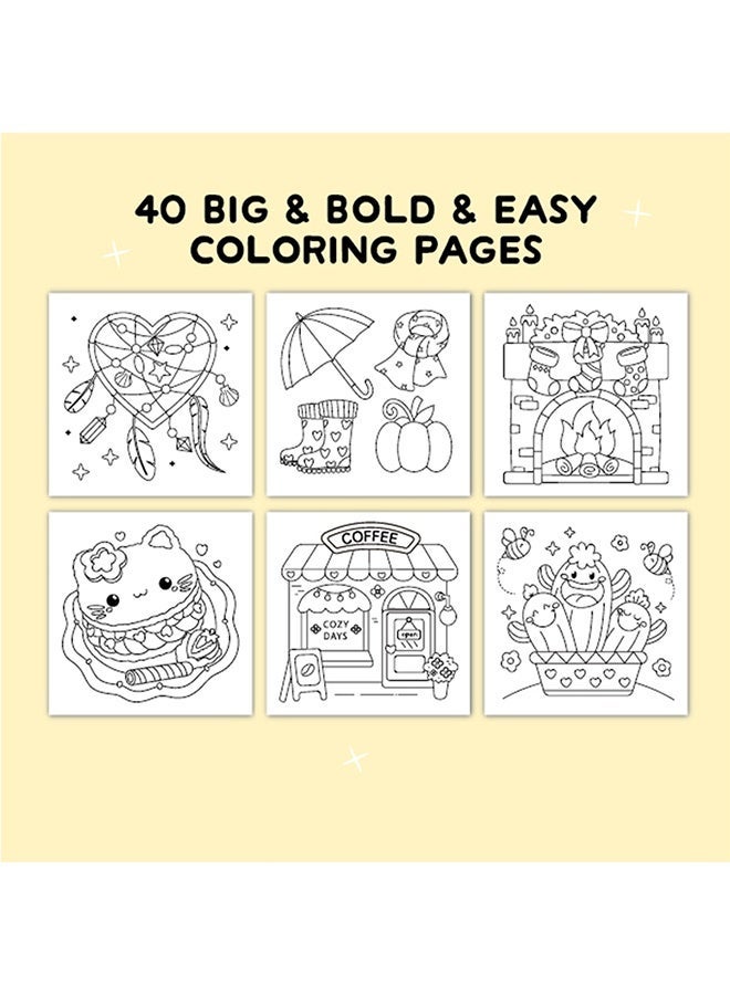 Lemon 40 Pages Children's Doodle Book, for Coloring and Drawing,  Wall Stickable, Thick Paper for Art Fill-In, Perfect for School, Students, Stationery, and Learning Supplies - Image 3