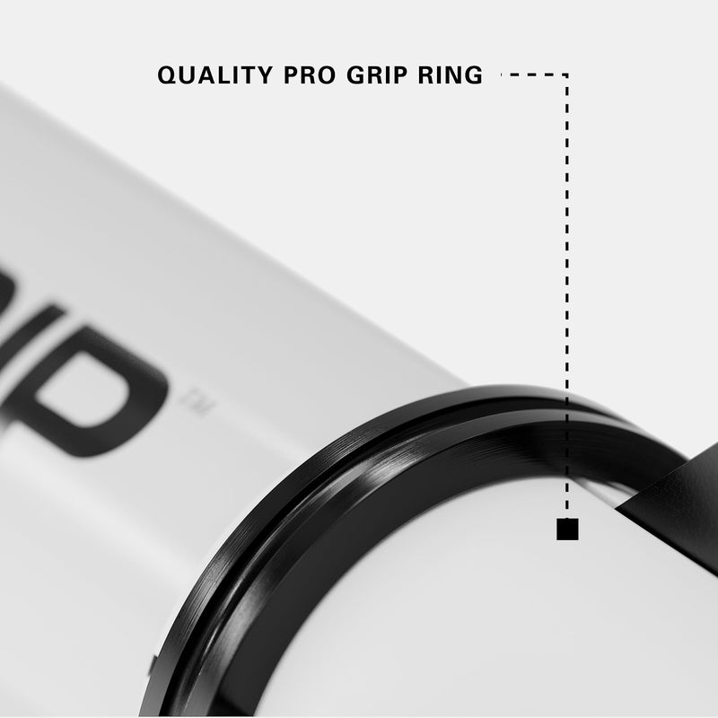 TARGET Darts Pro Grip Shafts – Set of 9 | White, Short (34mm) | Dart Stems, Professional Darts Accessories, 2BA Shaft Multipack with Rings - Image 4