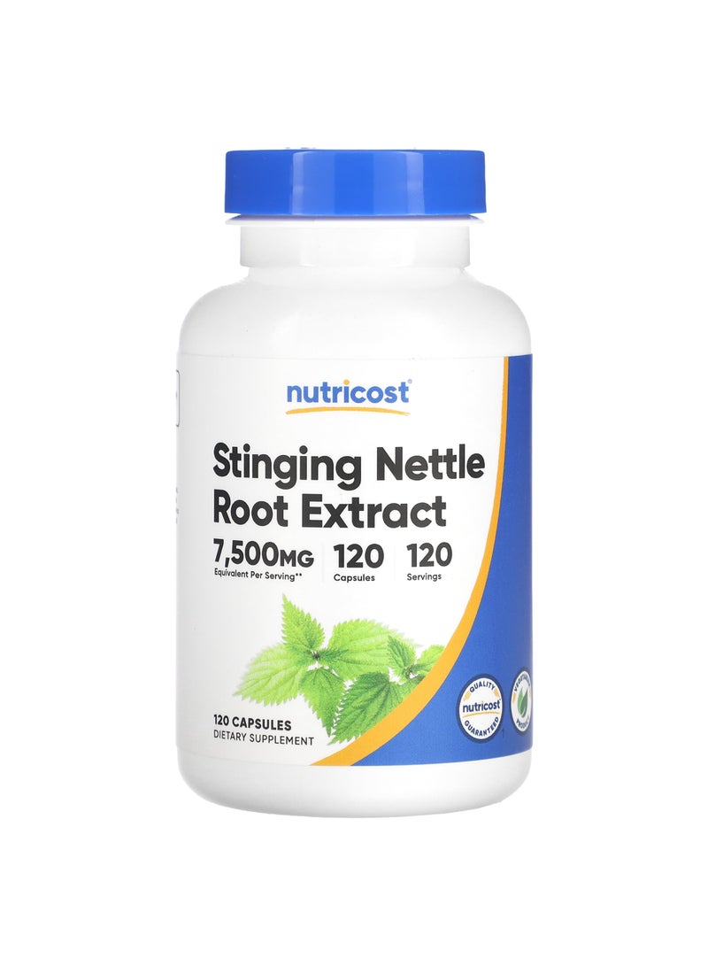 Nutricost Stinging Nettle Root Extract, 7,500 mg , 120 Capsules