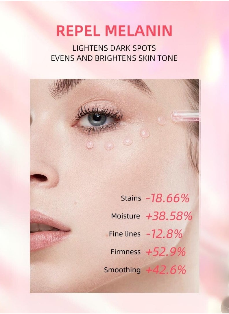 MOOYAM - 4 in 1 Facial Serum Vitamin C Serum for Face Vitamin C Facial Serums with Hyaluronic Acid Niacinamide Vitamin E Brightening Anti Aging Facial Serum for Dark Spots Fine Lines and Wrinkles 30ml - Image 1