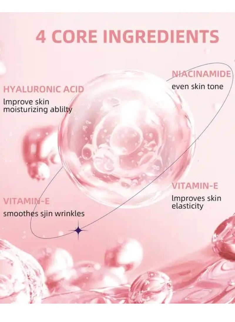 MOOYAM - 4 in 1 Facial Serum Vitamin C Serum for Face Vitamin C Facial Serums with Hyaluronic Acid Niacinamide Vitamin E Brightening Anti Aging Facial Serum for Dark Spots Fine Lines and Wrinkles 30ml - Image 1