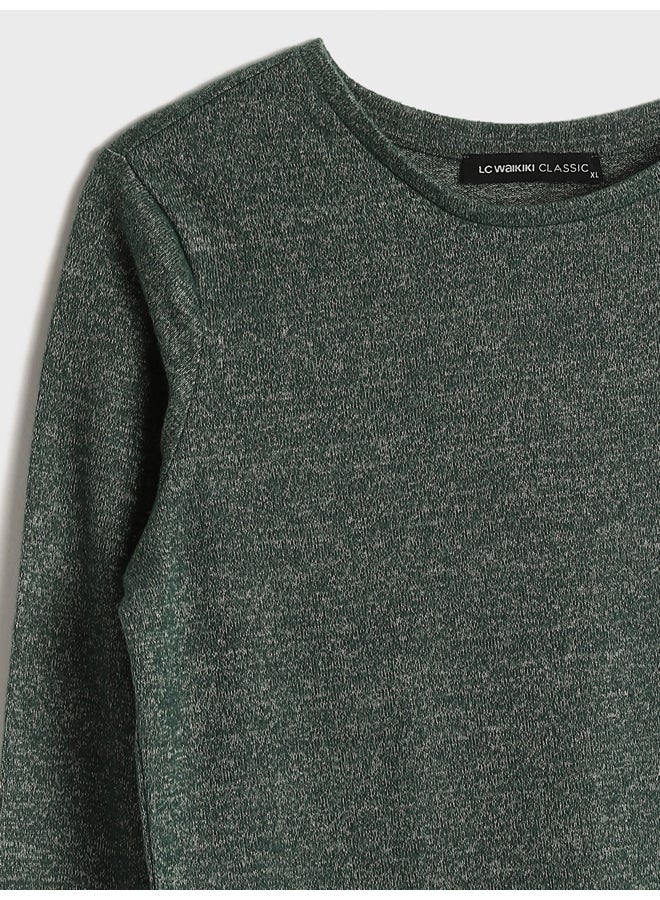 LC WAIKIKI Crew Neck Plain Long Sleeve Women's T-Shirt - Image 3