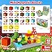 Annexfun Magnetic Blocks with Light Up Blocks 45PCS Travel Magnetic Building Blocks for ToddlerSTEM Educational Cubes Toys for Kids Ages 3 4 5 6 7 8 Year Old Boys Girls Christmas Birthday Gifts - Image 4